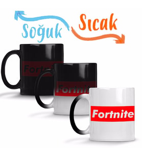 Fortnite Supreme Sihirli Kupa Bardak Porselen