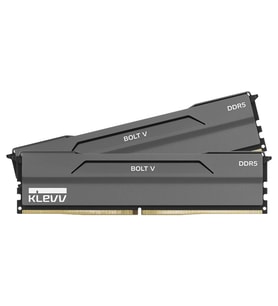 KLEVV BOLT V 64GB (2x32GB) 6000MHz CL30 INTEL XMP 3.0 – AMD EXPO DDR5 Charcoal Grey Ram (KD5BGUA80-60A300H)
