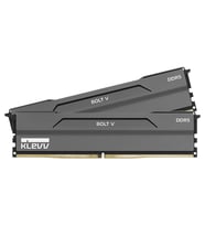 KLEVV BOLT V 64GB (2x32GB) 6000MHz CL30 INTEL XMP 3.0 – AMD EXPO DDR5 Charcoal Grey Ram (KD5BGUA80-60A300H)