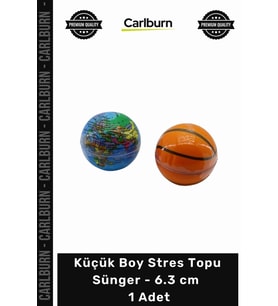 Özel Üretim Yumuşak Esnek El Egzersiz Masaj Baskılı Küçük Boy Stres Topu Sünger 6.3 cm 1 Adet