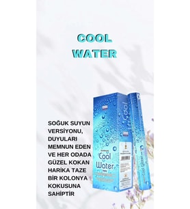 Cool Water Rahat Ortam Tütsü 20 Çubuk