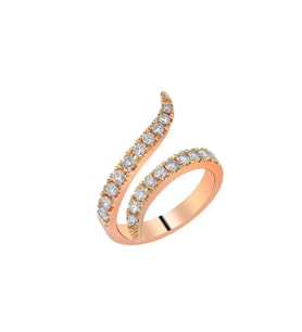 0.75 Karat Pırlanta Fantazi Yüzük PY122 (Rose)