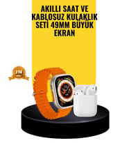 Watch 9 Max Akıllı Saat Sesli Görüşme Özellikli Kulaklık Seti