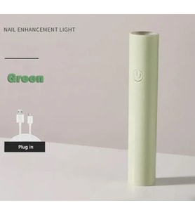 Yeni Tasarım Mini El Tipi Taşınabilir 3 W Usb Şarjlı Yeşil Tırnak Oje Kurutucu Ultraviyole Mor Işık
