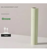Yeni Tasarım Mini El Tipi Taşınabilir 3 W Usb Şarjlı Yeşil Tırnak Oje Kurutucu Ultraviyole Mor Işık