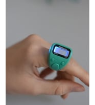 Mini Işıklı Zikirmatik Yeşil