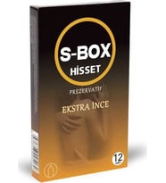 S-Box Ekstra Ince Prezervatif 12'li