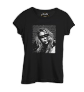Billie Eilish - I'm just Sad Siyah Kadın Tshirt