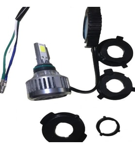 Motorsiklet M3 Cob Led Zenon 4000L Beyaz Carub 12-80Volt 40Watt