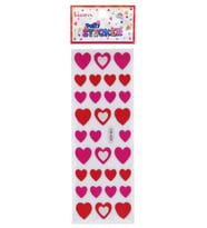 Ticon Pembe Kalpler Sticker - 3 adet