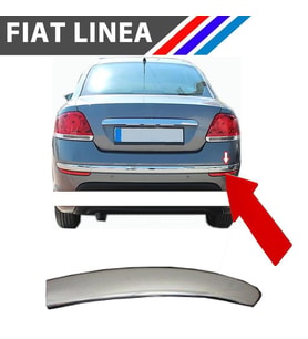 Fiat Linea Arka Tampon Çıtası Sağ Taraf Krom 2012 - 2014
