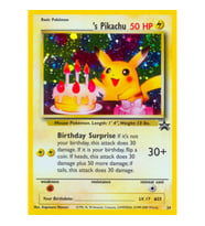Pokemon Pikachu Doğum Günü Kartı - Birthday Card
