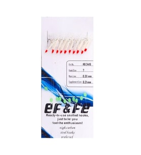 Effe HG3416 10'lu Sabiki Çapari No:9 Renk:3416