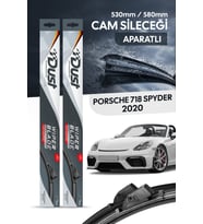 Porsche 718 Spyder 2020-2020 Uyumlu Silecek Takımı 530MM/580MM S13
