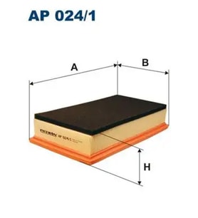 FILTRON AP0241 Hava Filtresi 46794403