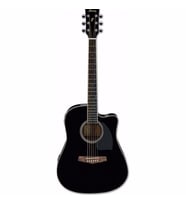 Ibanez PF15ECE-BK Elektro Akustik Gitar
