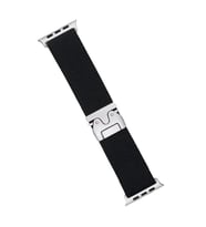 Apple Watch 42mm Forest Kumaş Kordon - Siyah