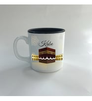 Kabe Baskılı Siyah Multi Kupa
