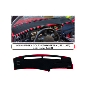 Volkswagen Golf 3 / Vento / Jetta (1991-1997) Torpido Koruması / Halısı / Örtüsü / Kılıfı