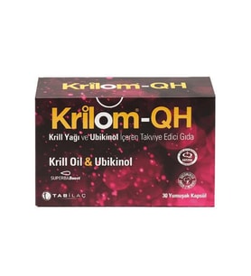 Krilom QH Krill Oil & Ubikinol 30 Yumuşak Kapsül