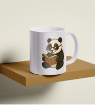 Akıllı Panda Tasarım Kupa
