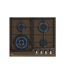 TEKA GZC 64320 XBC LB (E4) Kahverengi 60 Cm Gazlı Ankastre Cam Ocak