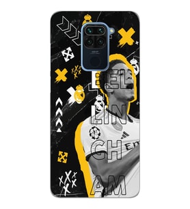 Xiaomi Redmi NOTE 9 Uyumlu Jude Bellingham Tasarımlı Şeffaf Telefon Kılıfı