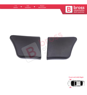 Peugeot Partner M59 2002-2008 Makyajlı Kasa 8544.J5 8544.J6 İçin Ön Sol ve Sağ Çamurluk Çıtası