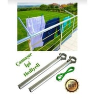 Alüminyum Balkon Çamaşırlık Balkon Demiri Çamaşır Askısı Yuvarlak Korkuluklar Için