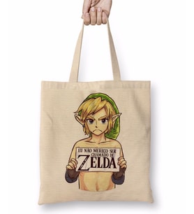 Link Zelda Bez Çanta Uzun Saplı
