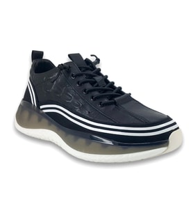 Guja 500 1 25YA Erkek Sneaker Günlük Ayakkabı Siyah