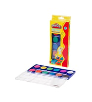 Play-Doh Sulu Boya 28 MM Büyük Boy 12 Renk Sulu Boya