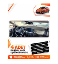KİA CEED (2020-2025) Uyumlu Ön Torpido Koruma Kılıfı Halısı - Siyah