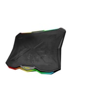 Rampage AD-RC8 SHOWY Siyah 180mm Fan 15-17 RGB Işıklı Notebook Soğutucu Stand
