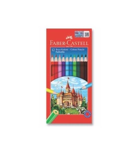 Faber-Castell Boya Kalemi Tam Boy 12 Renk