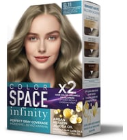 Space Infınıty Set Saç Boyası 8.11 Yoğun Küllü Kumral