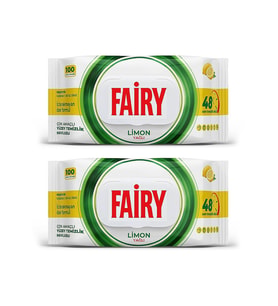 Fairy Yuzey Temizlik Havlusu 100 lu x 2 Adet
