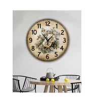 bilge Tasarım retro Duvar Saati 40 x 40 CM (Karışık)