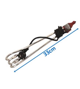Kromajlı Komple Daldırma Tip Su Isıtıcısı 220 Volt 1500Watt (Metal)