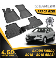 Skoda Karoq Havuzlu Paspas 4,5D Sahler 2018 Sonrası