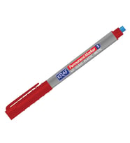 KRAF 270M ASETAT KALEMİ SİLGİLİ (S) KIRMIZI