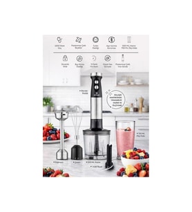 Emsan Gusto Blender Seti Inox Siyah