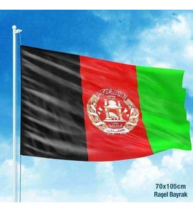 Afganistan Devleti Bayrağı -Afganistan İslam Cumhuriyeti- Devlet Bayrakları