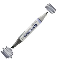 ZIG KURECOLOR KC-3000 829 TWIN S MARKER KALEM DARK STEEL GRAY