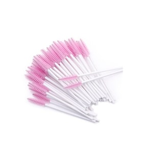 Pembe 50 'li Kirpik Fırçası