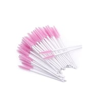 Pembe 50 'li Kirpik Fırçası