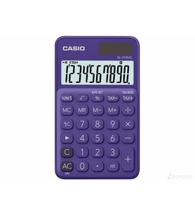 Casio SL-310UC-PL Cep Tipi 10 Hane Mor Hesap Makinesi