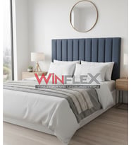 12 ADET DİKEY AKUSTİK KUMAŞ KAPLI PANEL-(10x100CM)