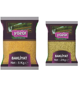 Yazar Pilavlık Bulgur 5 Kg. + Yeşil Mercimek 2 Kg.