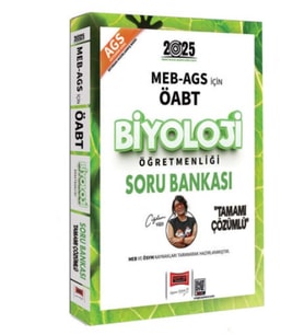 Yargı Meb AGS ÖABT Biyoloji Öğretmenliği Soru Bankası